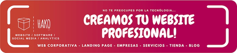 Creamos Tu Website Profesional