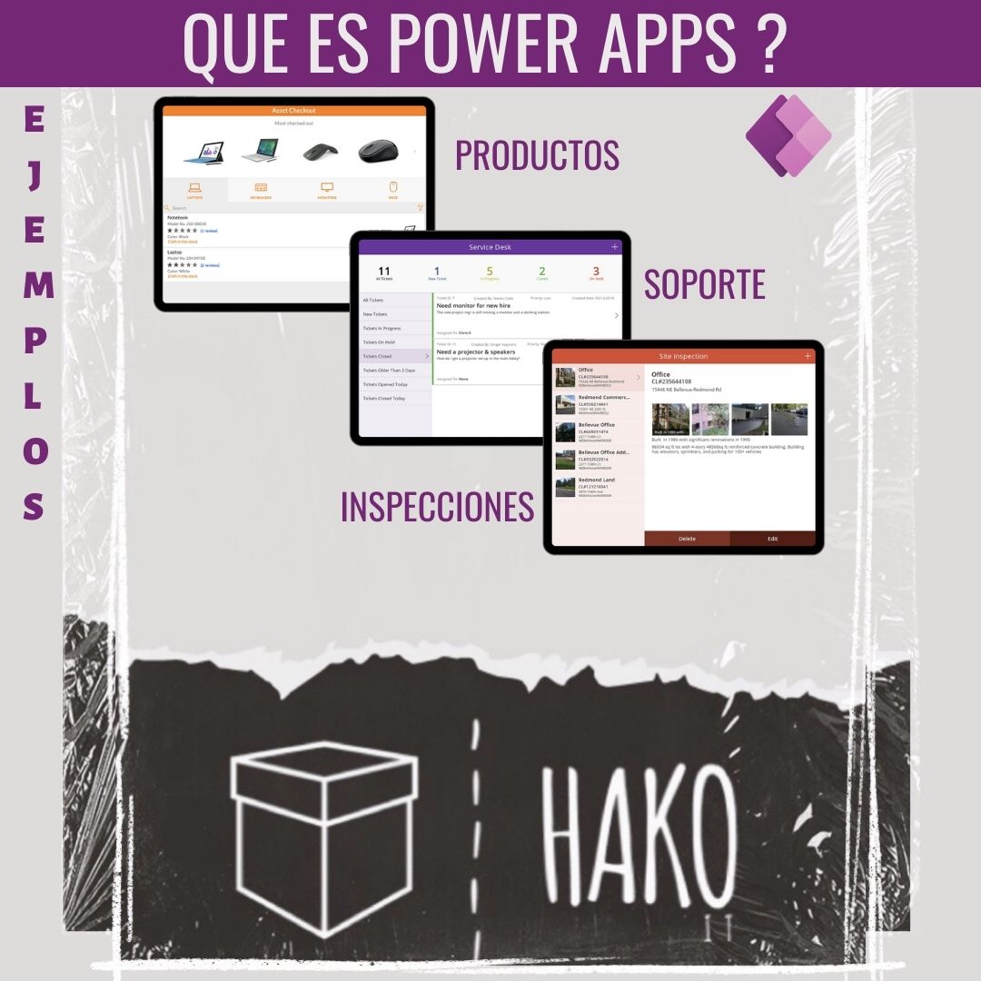 Ejemplos de Power Apps