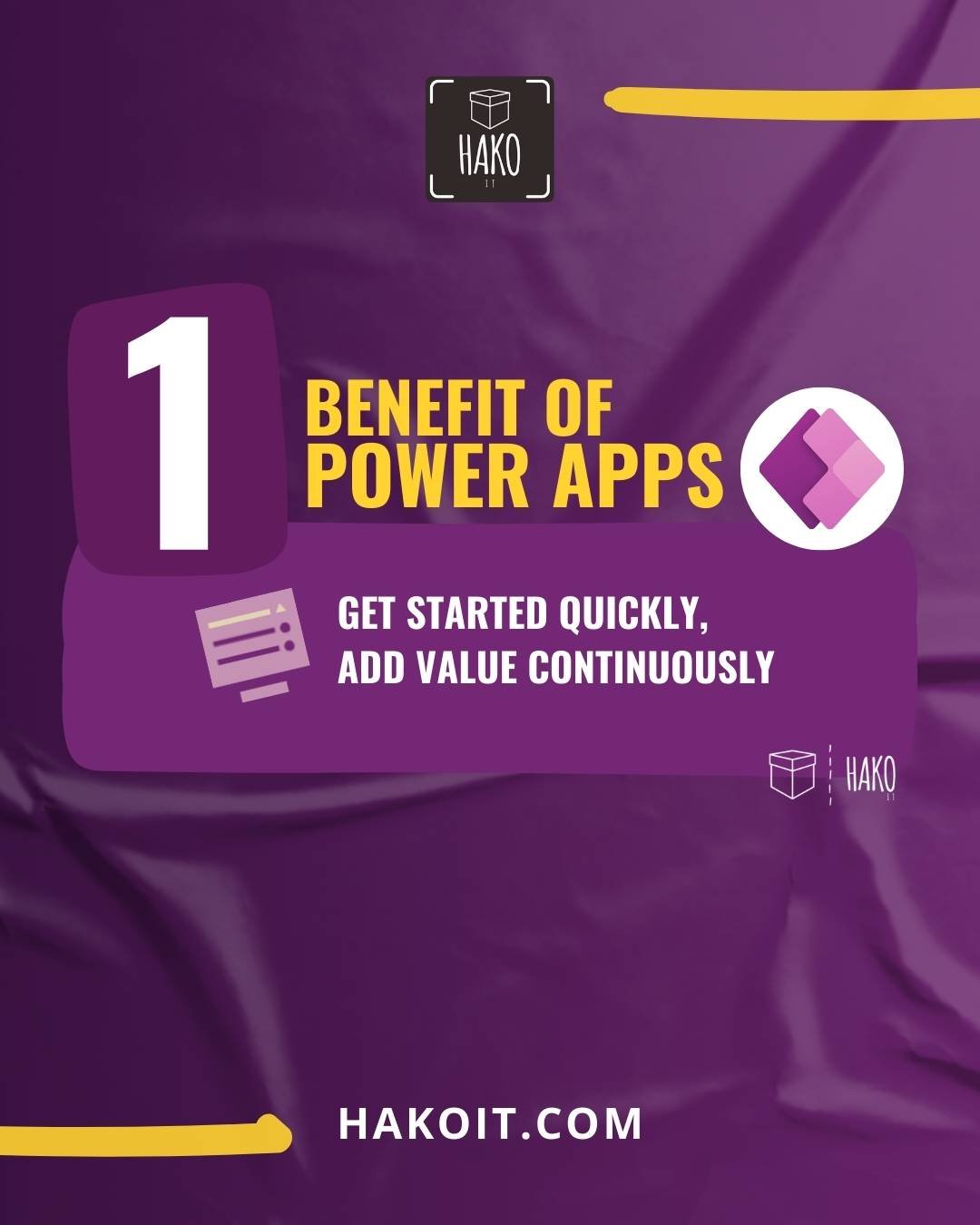 power apps benefit