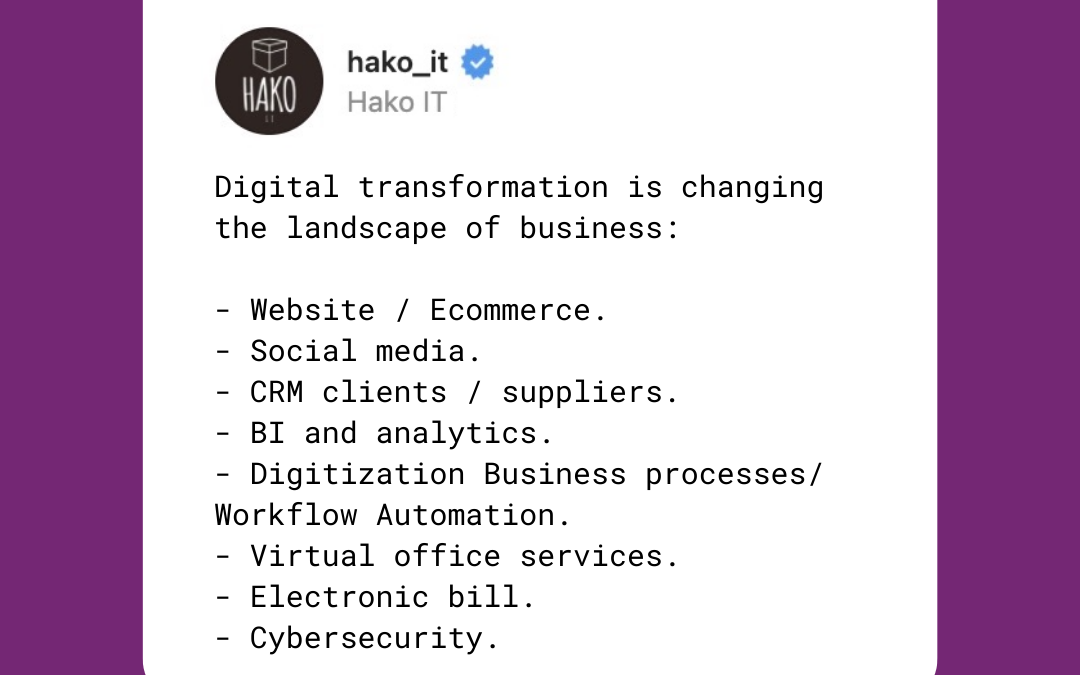 Digital Transformation 2022