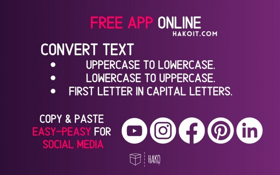 change-text-uppercase-to-lowercase-social-media-hako-it