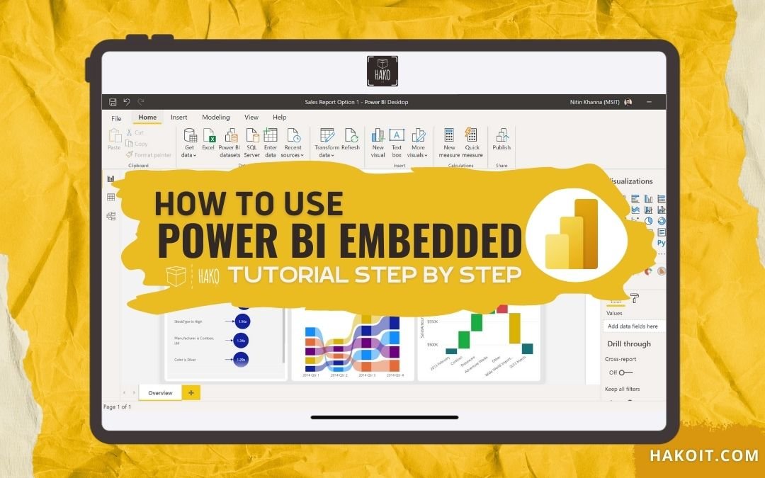 how to use power bi embedded