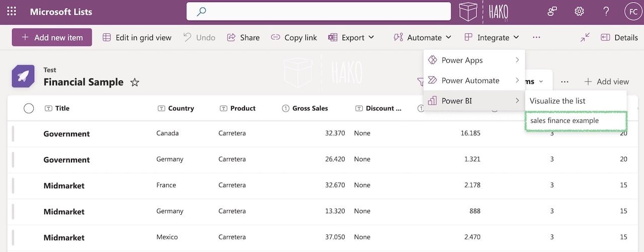 power bi report - dashboard