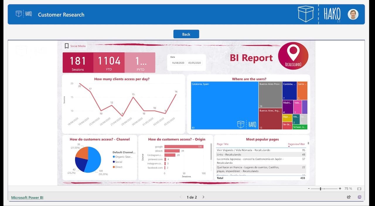 embed power bi into power apps mobile
