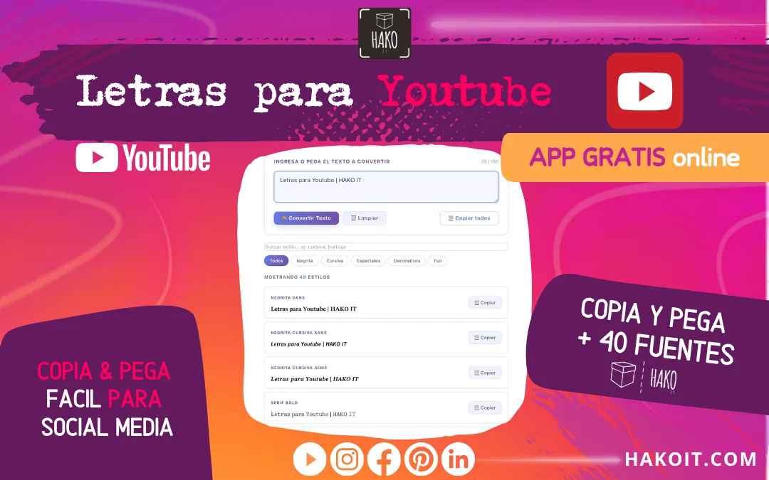 letras para youtube letras para youtube